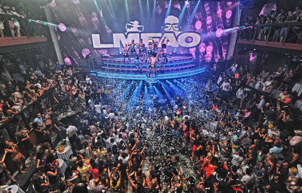 Show at Coco Bongo nightclub in Cancun