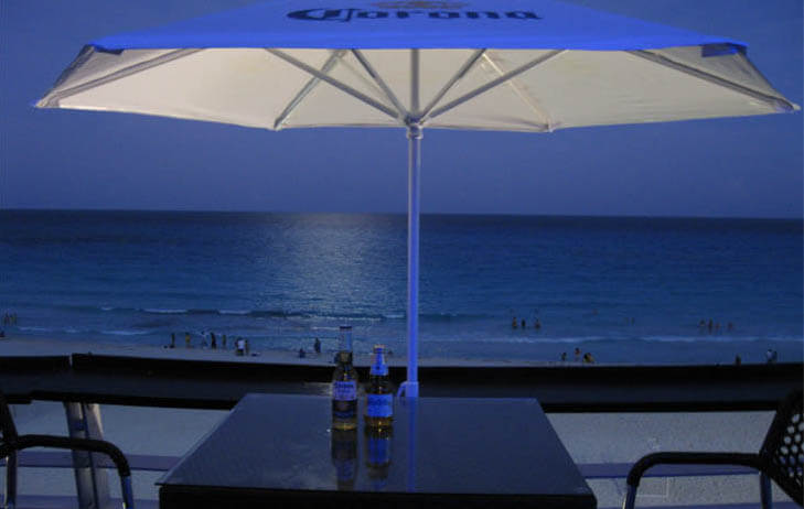 Blue Bar in Cancun