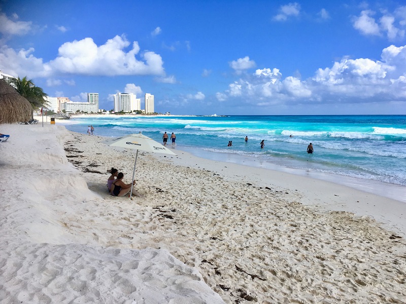 Chac Mool Beach in Cancun