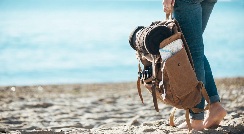 Traveler in Cancun