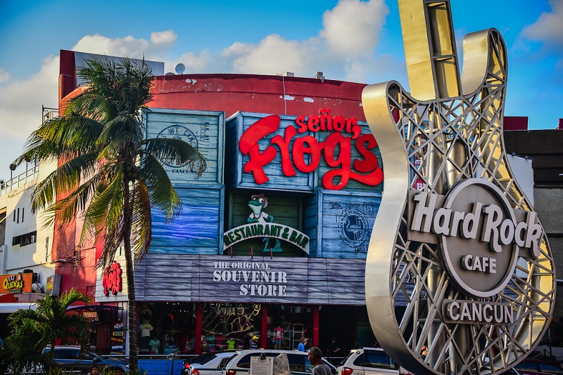 Señor Frog's in Cancun