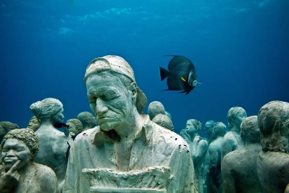 Underwater Museum of Art in Cancun
