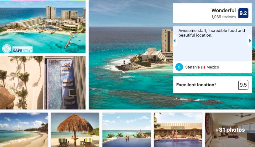 Resort Hyatt Ziva in Cancun - Booking