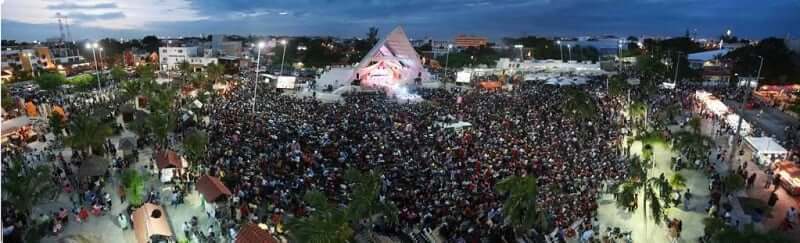 Shows at Las Palapas Park in Cancun