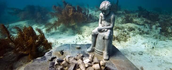 Underwater Museum of Art in Cancun