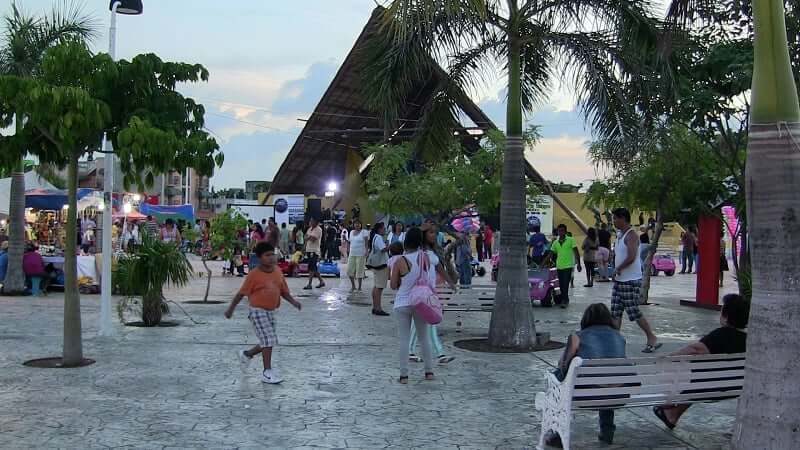 Las Palapas Park in Cancun