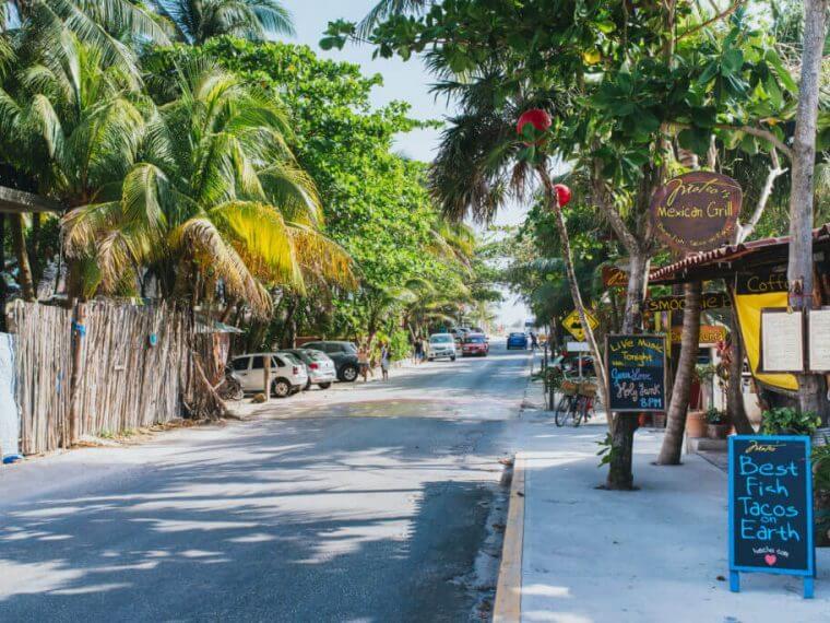 Tulum Avenue in Cancun