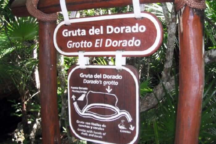 Grotto Ixchel and Grotto El Dorado at Xel-Há Park in Cancun