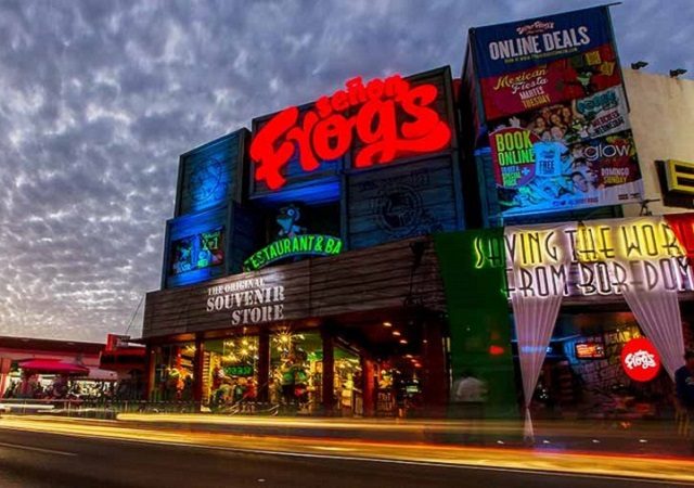 Señor Frog’s nightclub and bar in Cancun