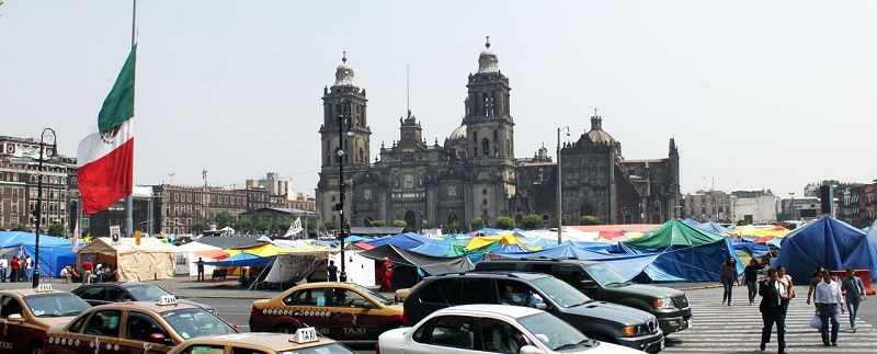 Cars in Mexico City