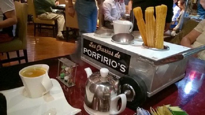 Porfirio's restaurant in Mexico City