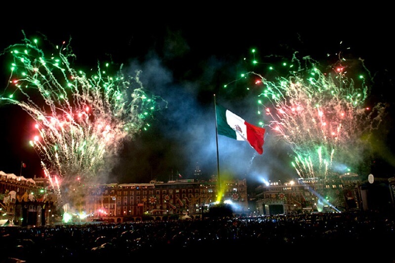 New Year in Mexico City