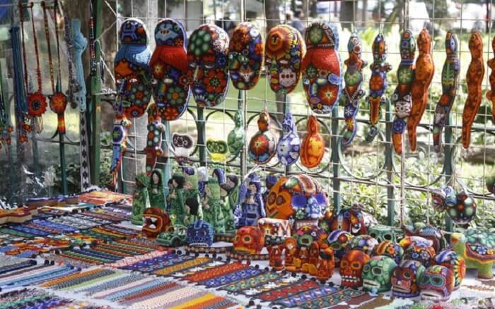 Handicraft fair in Mexico City