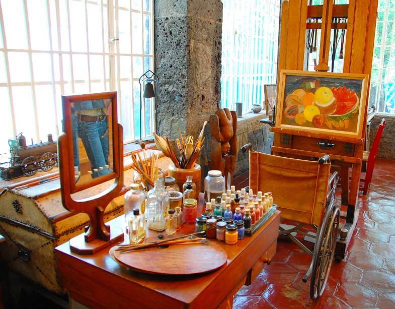 Frida Kahlo Museum and House-Studio in Mexico City