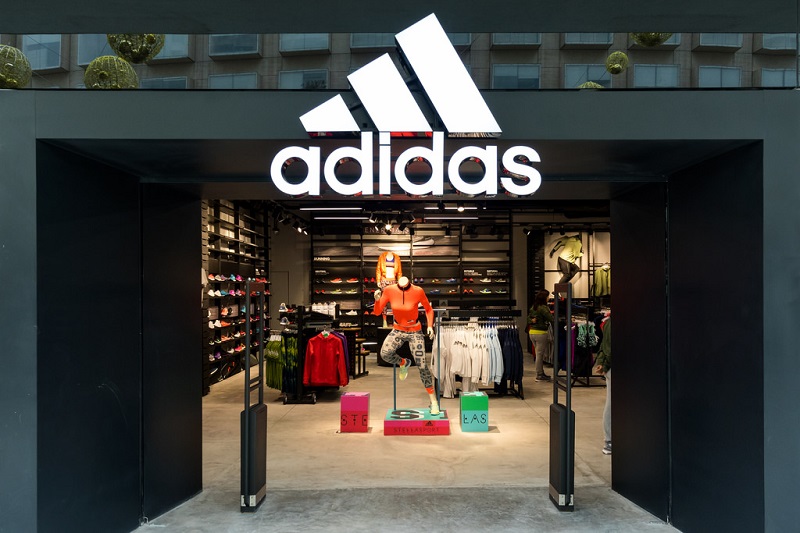 Adidas store at Antara Fashion Hall in Mexico City