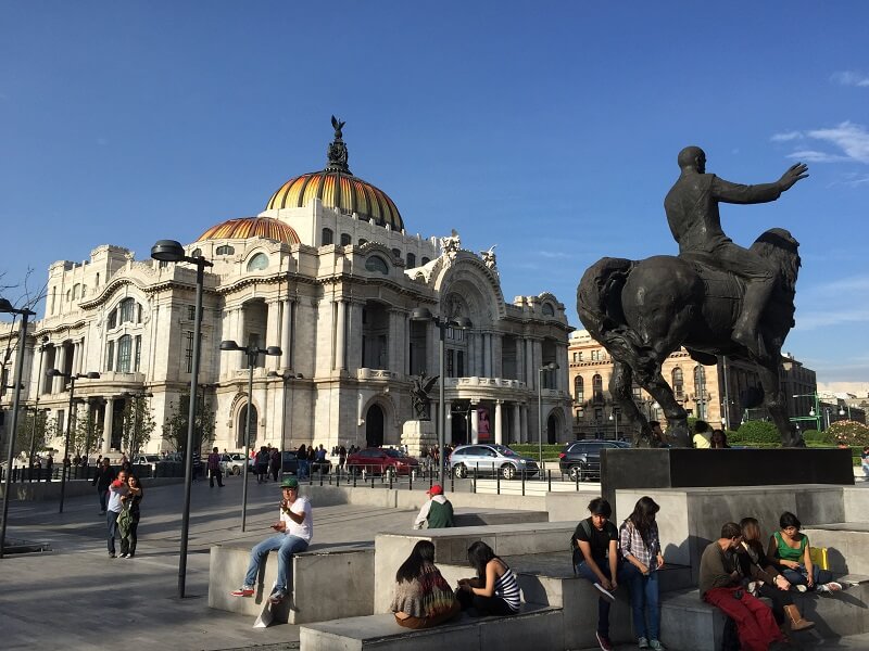 Mexico City in summer