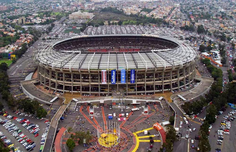 Beauty of the Azteca Stadium in Mexico City