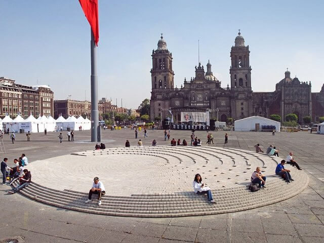 Zócalo Square in Mexico City