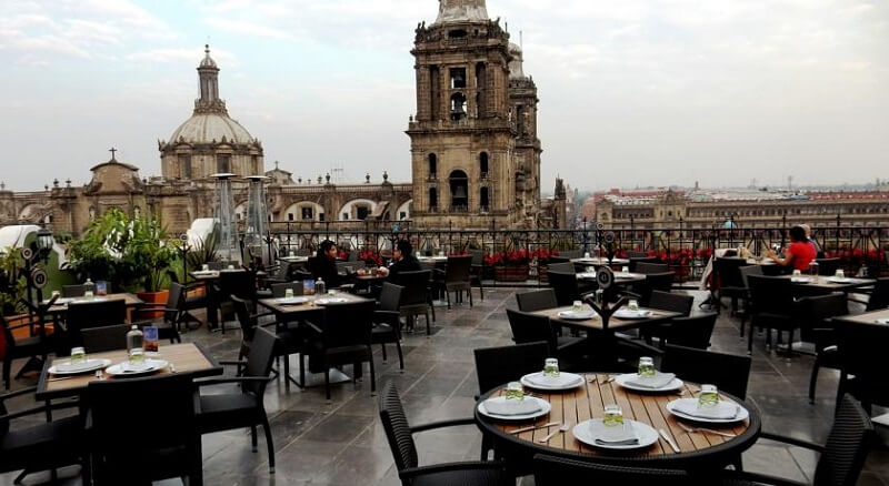 Restaurant on Zócalo Square in Mexico City