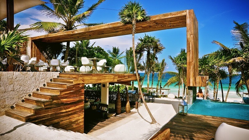 Romantic place in Tulum