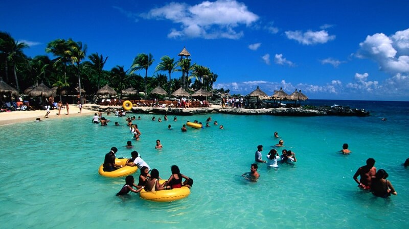 Xcaret Park with kids