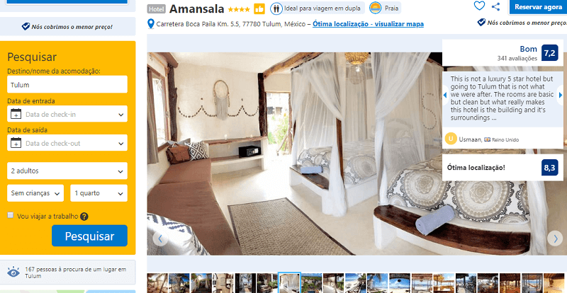 Hotel Amansala in Tulum - Booking