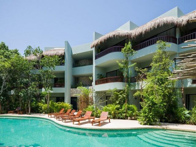Hotel in downtown Tulum