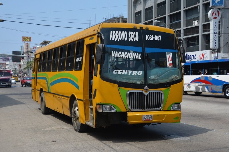 Bus in Acapulco