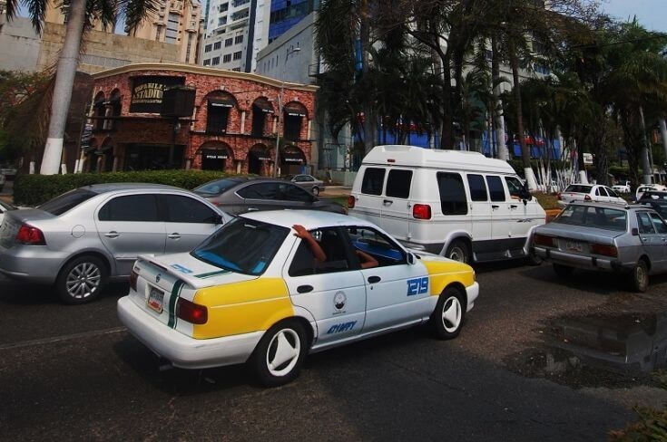 Taxi in Acapulco