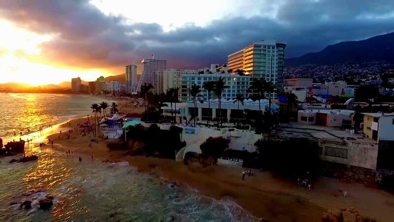 Sunset in Acapulco