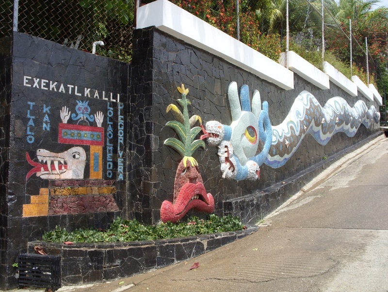 Diego Rivera Mural in Acapulco