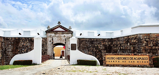 Acapulco Historical Museum at Fort of San Diego in Acapulco