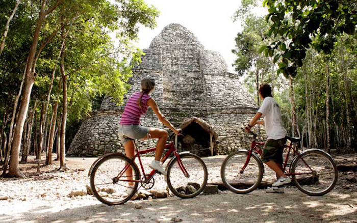 Bike tour by Cobá in Cancun