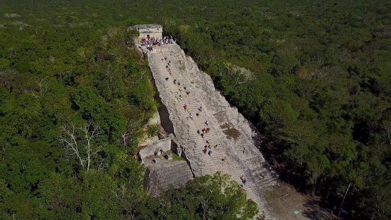 Visit to Cobá in Cancun