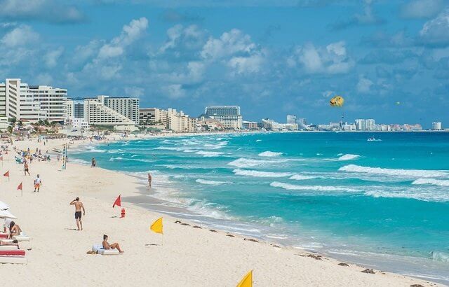 Cancun in February