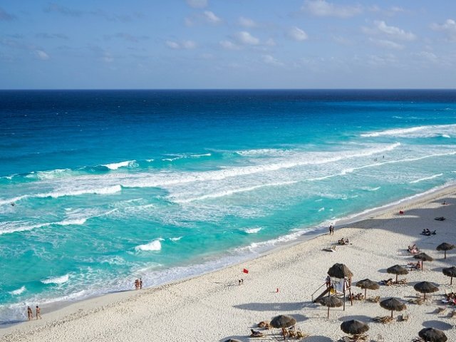 Cancun in January