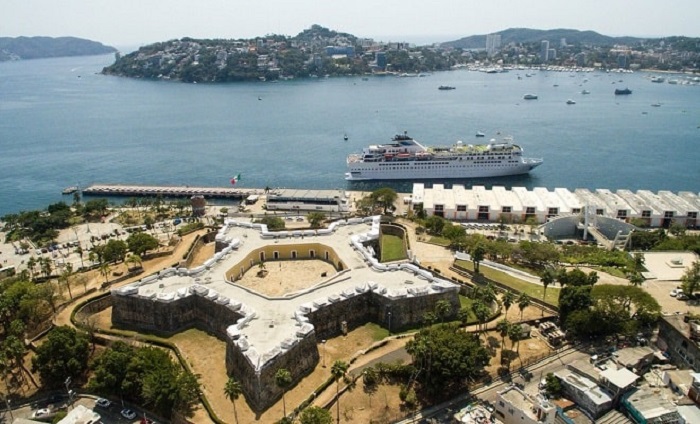 Fort of San Diego structure in Acapulco