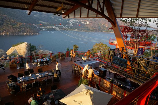 Restaurant at Xtasea Zipline in Acapulco