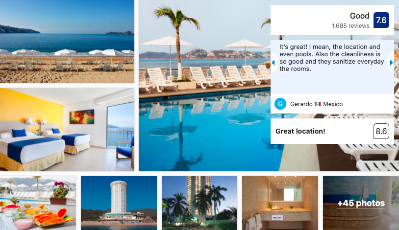 Calinda Beach Acapulco Resort Hotel - Booking