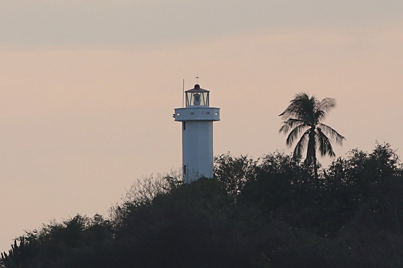 Lighthouse on Roqueta Island in Acapulco