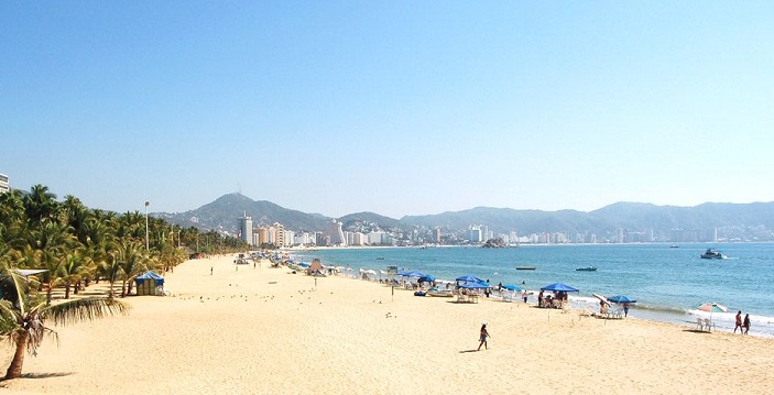 Beach in Acapulco