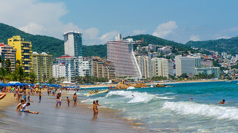 Beach in Acapulco