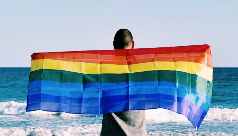 LGBTI flag in Los Cabos