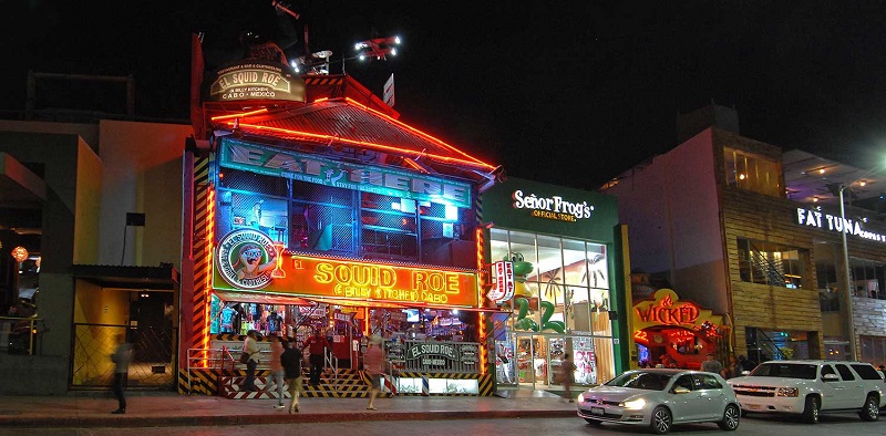 El Squid Roe nightclub in Los Cabos