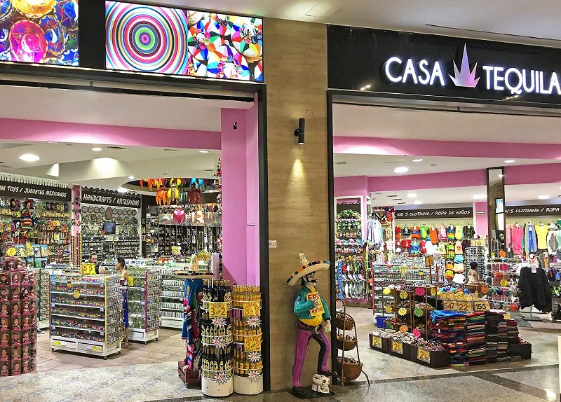 Casa Tequila store at the Puerto Paraiso Mall in Los Cabos