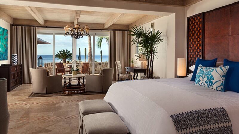 Room at the One&Only Palmilla Hotel in Los Cabos