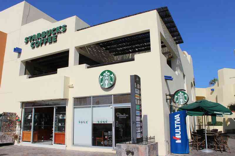 Starbucks at Plaza Bonita in Los Cabos