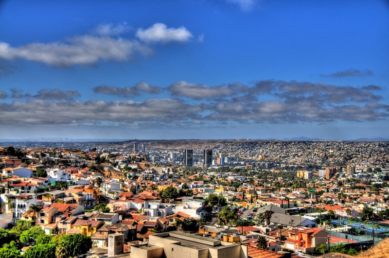 Panoramic view of Tijuana