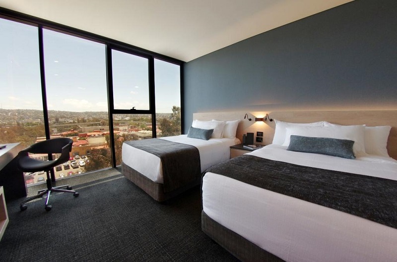 Luxury hotel room in Tijuana