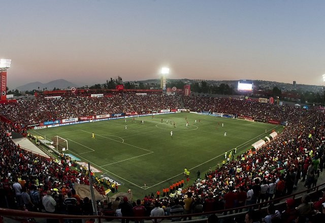 Caliente Stadium in Tijuana